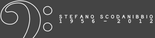 stefano scodanibbio (1956-2012)